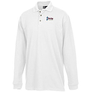 Custom Logo Long Sleeve Polo